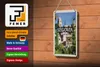 Blechschild Reise 12x18cm Segovia Spain Architektur Produktbild-Vorschau 3