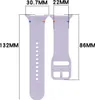 Bizon Strap Uhr Silikon G Samsung Galaxy Watch 8 40mm / Produktbild-Vorschau 2