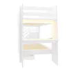Lit superposé Flieks 90x200 cm avec escalier, lit superposé Voir les images du produit 7