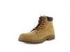 A single tan work boot is shown against a white background. Produktbild-Vorschau