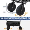 Chariot pliable - Avalo - Jusqu'à 90KG - 80x47x49 CM - 80L Voir les images du produit 13