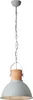 BRILLIANT Pendelleuchte 39cm Frieda grau IP20 E27 60 Watt Produktbild-Vorschau 1