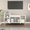 Mobile TV bianco 100x35x55 cm materiale a base di legno Anteprima dell’immagine prodotto 3