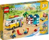 LEGO 31138 Creator 3in1 camper da spiaggia, casa estiva, Anteprima dell’immagine prodotto 3