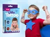 Kreatives Glitzer-Tattoo-Set für Jungen mit 15 Schablonen Produktbild-Vorschau 6