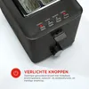 Bourgini 14.0402.00.00, 2 krajíců, Černá, Knoflíky, Páčka, Náhled obrázku produktu 5