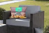 MuchoWow® Outdoor Kissen - Igel läuft durch den Zaun - Produktbild-Vorschau 5