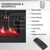 Cheminée électrique BALDERIA Leif 60 - 2 en 1 - noir Voir les images du produit 6
