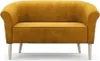 BETTSO Elegancka dwuosobowa sofa tapicerowana w stylu Podgląd zdjęcia produktu 1