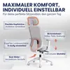 ErgoPrime PRO Bürostuhl ergonomisch, Kopfstütze, Produktbild-Vorschau 5