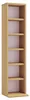 VCM Holzregal stehend | platzsparender CD Schrank für 102 Produktbild-Vorschau 3