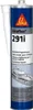 A product shot of a tube of Sikaflex 291i with its applicator nozzle attached. Produktbild-Vorschau