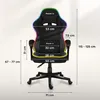 Huzaro Force 4.4 | Illuminazione LED RGB Sedia da gioco Anteprima dell’immagine prodotto 3
