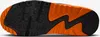 The bottom view of a Nike Air Max 90 sneaker, showing the sole. Produktbild-Vorschau