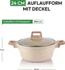 JUST PERFECTO Großer Kochtopf Induktion 24cm 4L Produktbild-Vorschau 8