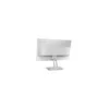 The back view of a white Lenovo monitor on a white background. Produktbild-Vorschau