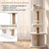 Drapak COSTWAY, 96 cm, drapak z legowiskiem, platformą, Podgląd zdjęcia produktu 7