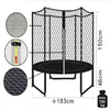 SixJump 1,85 M Gartentrampolin Grün TG185/1572 Produktbild-Vorschau 8