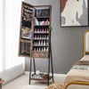 COSTWAY Armoire à bijoux indépendante, armoire à bijoux à Voir les images du produit 7