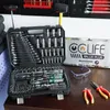 CCLIFE 218-tlg. Steckschlüsselsatz 1/4\" 3/8\" 1/2\" Cr-V Produktbild-Vorschau 6