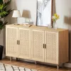 MODFU Buffet Bas 4 Portes, Bahut de Rangement pour Salon ou Voir les images du produit 2