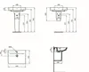 Ideal Standard lavabo CONNECT AIR 600 x 460 x 160 mm bianco Anteprima dell’immagine prodotto 2