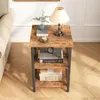 Stolik Kawowy Elegancki Kwadratowy Rustykalny Drewniany Podgląd zdjęcia produktu 5