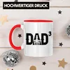 Trendation - Vater 3 Kinder Tasse Geschenk Lustiger Spruch Produktbild-Vorschau 3