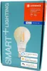 The image shows the packaging of a smart LED light bulb. Produktbild-Vorschau
