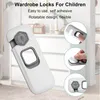 6 Stück Kindersicherung Schrank Schubladen Schranksicherung Produktbild-Vorschau 2