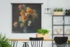 MuchoWow® Wandteppich Wandbehang Rosen - Orange - Blumen Produktbild-Vorschau 2