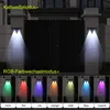 2 Stück LED Solarlampe für Außen, 2 LEDs Solarleuchte Außen Produktbild-Vorschau 3