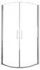 Duschspa 90x90x195cm Viertelkreis Duschkabine 2-flügelige Produktbild-Vorschau 1