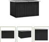 Zahradní box The Living Store antracit 149x99x93 cm Náhled obrázku produktu 9