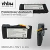 vhbw 2x Akku kompatibel mit Husqvarna Automower 320, 435X Produktbild-Vorschau 5