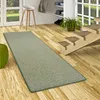 Konturenschnitt Hochflor Langflor Teppich Läufer Frieda Produktbild-Vorschau 1