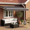 vidaXL Store électrique rétractable, anthracite, 2,5 x 2 m Voir les images du produit 1
