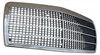 Kühlergrill Grill Gitter Chrom Rahmen für Mercedes S-Klasse W126 ab 1981-1991 – Produktansicht 2 Produktbild-Vorschau