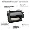 Transporttasche Hundebox faltbar Hundetasche für Katze Produktbild-Vorschau 7