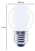LED žárovka FLAIR G45 E27 6W/60W 806lm 2700K matná Náhled obrázku produktu 4