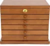 6 couches de boîtes à bijoux Boîte à bijoux avec miroir Voir les images du produit 1