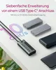Hub IcyBox a 7 porte USB 3.2 Gen 2 Type-C al dettaglio Anteprima dell’immagine prodotto 3