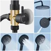 Auralum Regendusche ohne Armatur, Schwarz Duscharmatur mit Produktbild-Vorschau 13