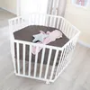 roba Laufgitter 6-eckig aus Holz weiß - Laufstall für Babys Produktbild-Vorschau 3