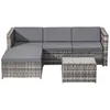 Merax Polyrattan Lounge Gartenlounge Set 3-4 Personen, Produktbild-Vorschau 8