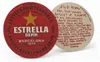 Estrella Damm Bierdeckel 100er Set - Runde Bieruntersetzer Produktbild-Vorschau 1
