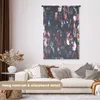 MuchoWow® Wandteppich Wandbehang Blumen - Flora - Farben Produktbild-Vorschau 2