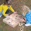 Tickit Wooden Sorting Tray - 7 Way, 0,8 rok/roky, Dřevo, Náhled obrázku produktu 2