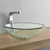 [Lavabo in vetro temperato rotondo (Ø42cm) Lavabo da Anteprima dell’immagine prodotto 3