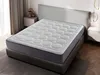 A mattress on a bed frame in a bedroom setting. Produktbild-Vorschau